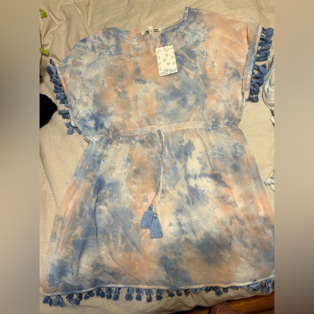 Girls swim cover up